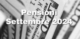 Pensioni INPS Settembre 2024 presso Poste Italiane